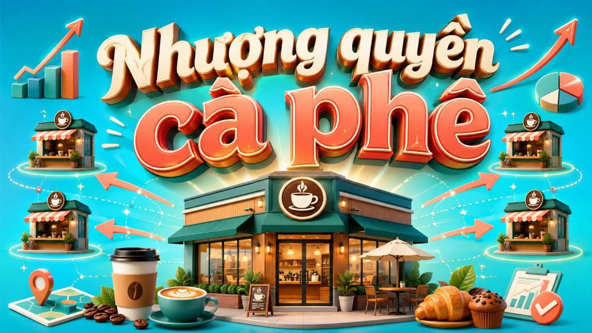 Nhượng quyền cà phê – Tìm hiểu mô hình và chi phí cơ bản