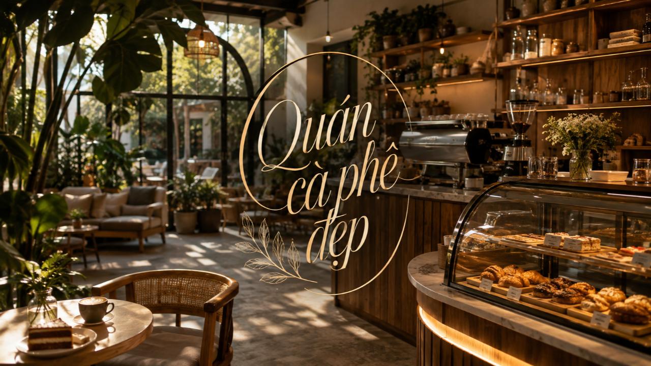 Quán cà phê đẹp – Những không gian khiến bạn chỉ muốn ngồi mãi không về