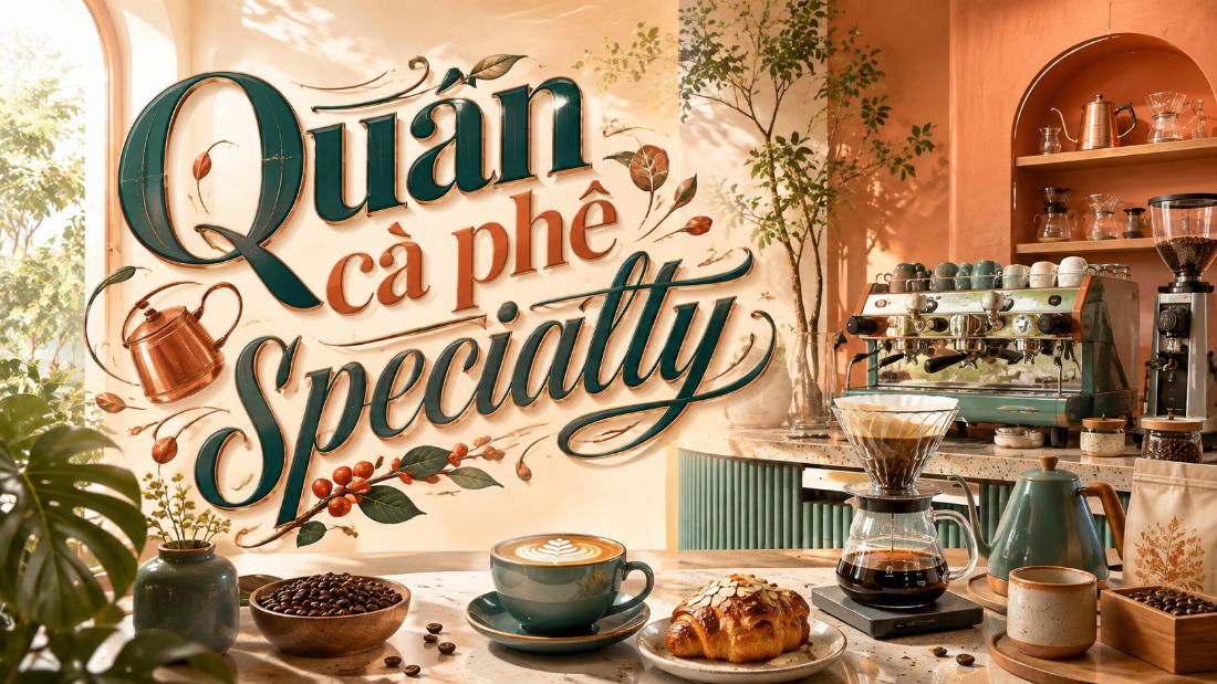 Quán cà phê specialty – Trải nghiệm cà phê chú trọng chất lượng và hương vị