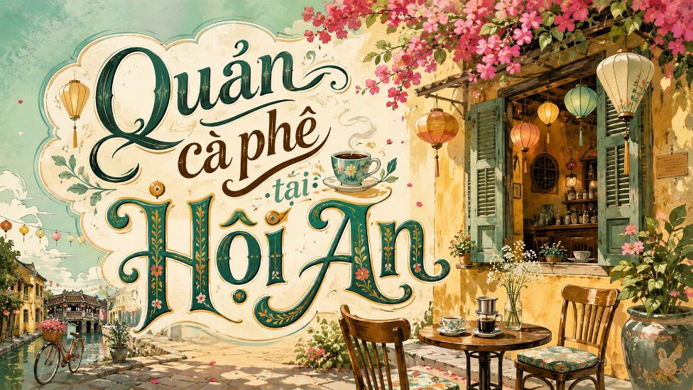 Quán cà phê tại Hội An – Gợi ý không gian đẹp, đậm nét phố cổ