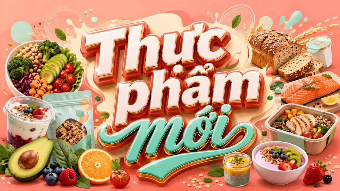Thực phẩm mới – Xu hướng sản phẩm và nhu cầu tiêu dùng hiện đại