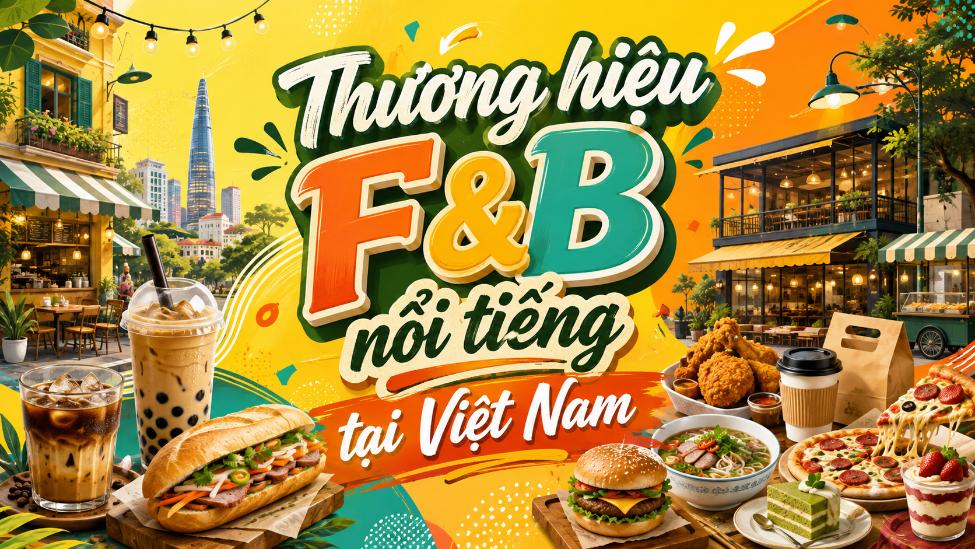 Thương hiệu F&B nổi tiếng tại Việt Nam – Những cái tên quen thuộc