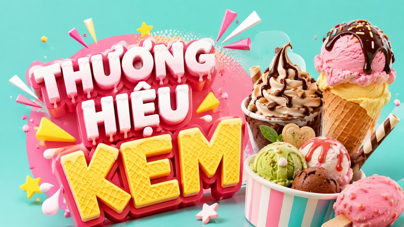 Thương hiệu kem – Những cái tên nổi bật tại Việt Nam và thế giới