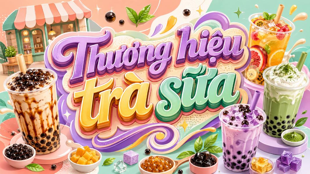Thương hiệu trà sữa – Những cái tên nổi bật trên thị trường