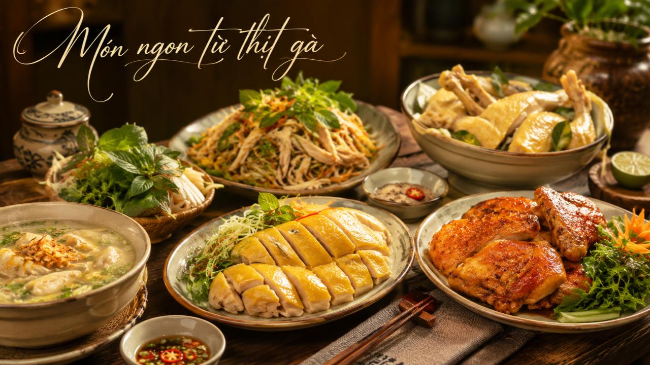 Top Những Món Ngon Từ Thịt Gà Cho Bữa Cơm Thêm Hấp Dẫn