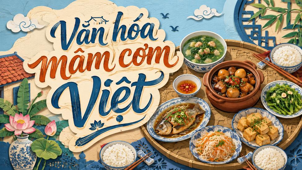 Văn hóa mâm cơm Việt – Nét đẹp trong đời sống gia đình